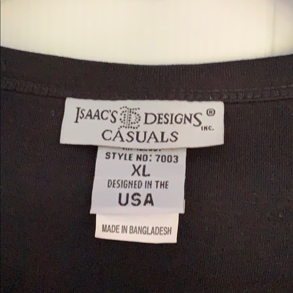 Isaac’s Design Wine Therapy Rhinestone T-shirt - Picture 4 of 5